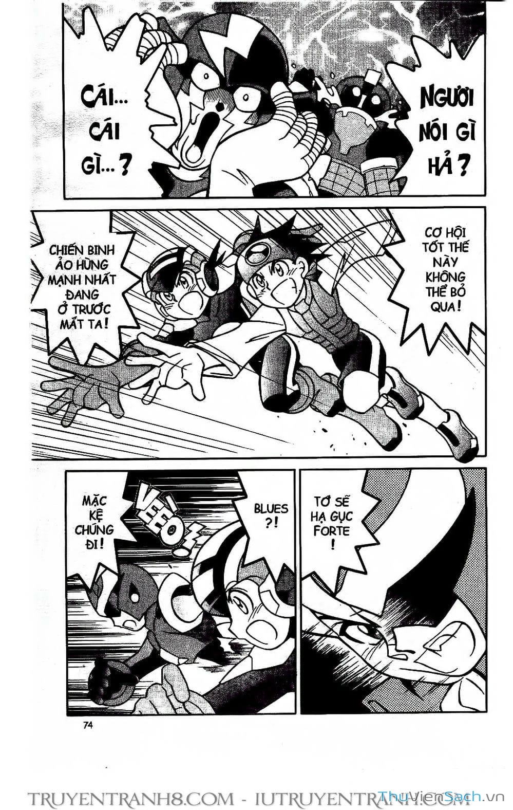 Truyện Tranh Rockman Chiến Binh Thế Giới Ảo trang 4