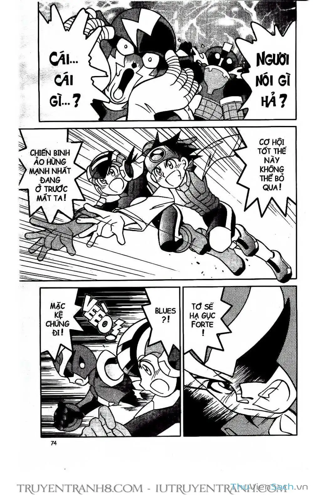 Truyện Tranh Rockman Chiến Binh Thế Giới Ảo trang 4