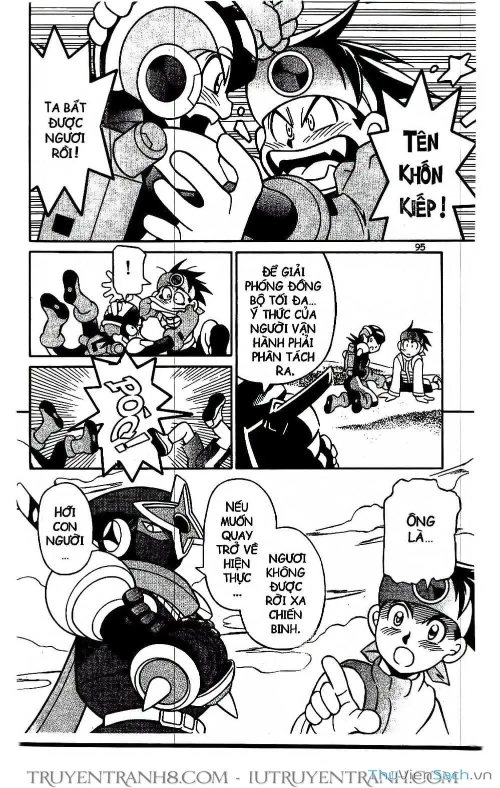 Truyện Tranh Rockman Chiến Binh Thế Giới Ảo trang 4