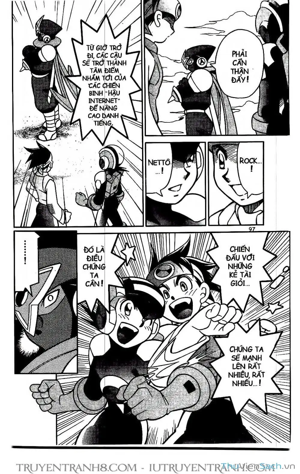 Truyện Tranh Rockman Chiến Binh Thế Giới Ảo trang 4