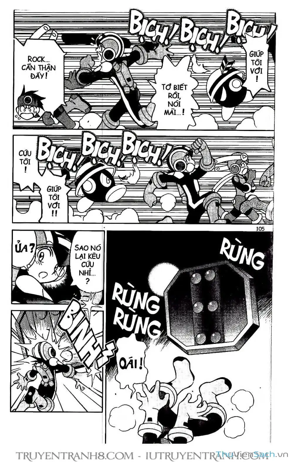Truyện Tranh Rockman Chiến Binh Thế Giới Ảo trang 4