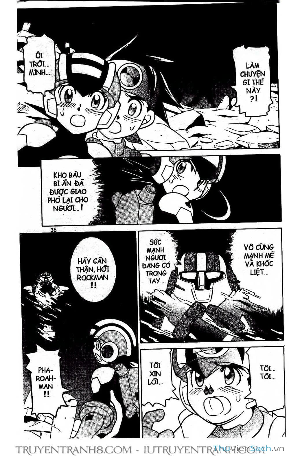 Truyện Tranh Rockman Chiến Binh Thế Giới Ảo trang 4