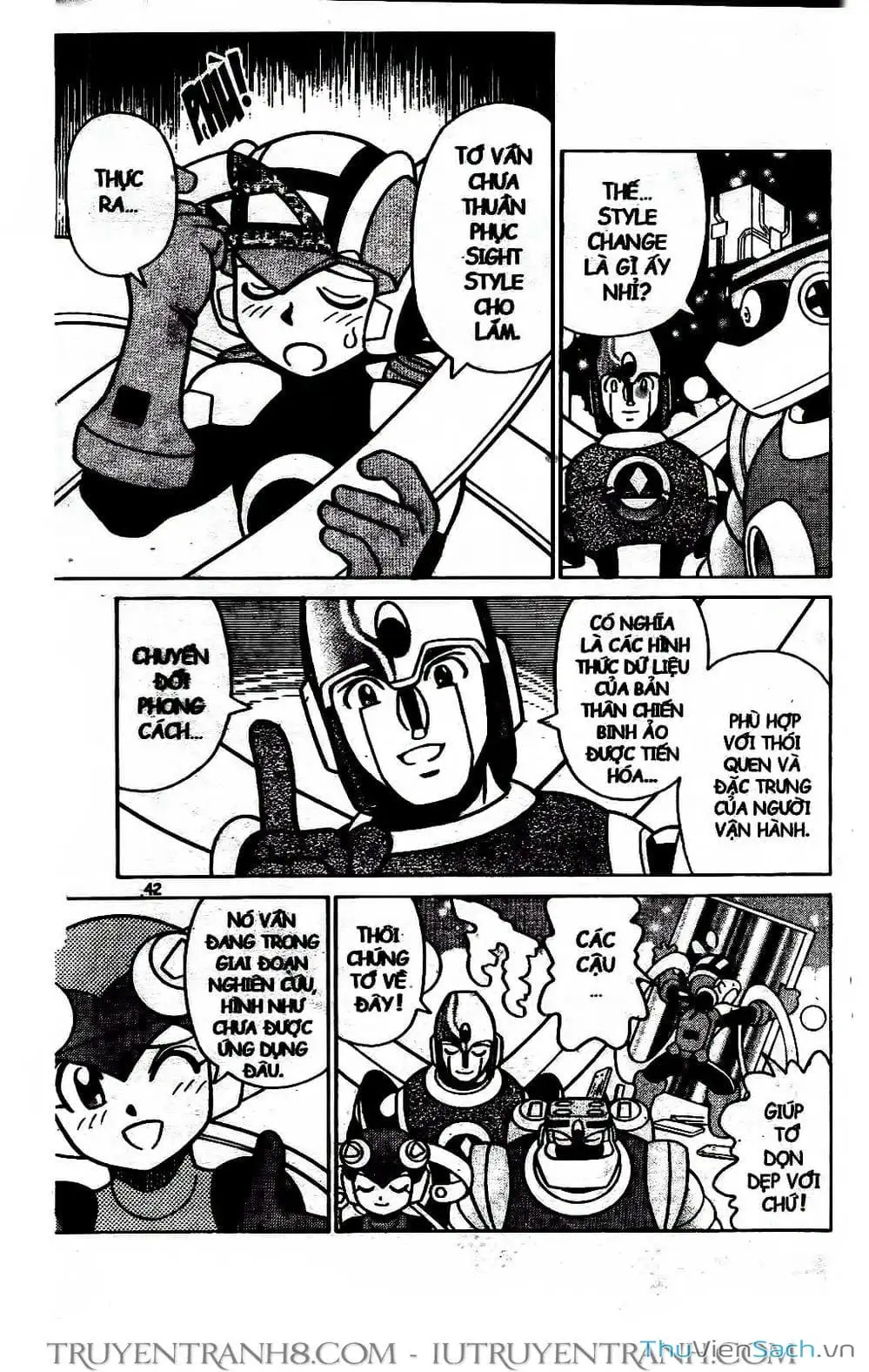 Truyện Tranh Rockman Chiến Binh Thế Giới Ảo trang 4
