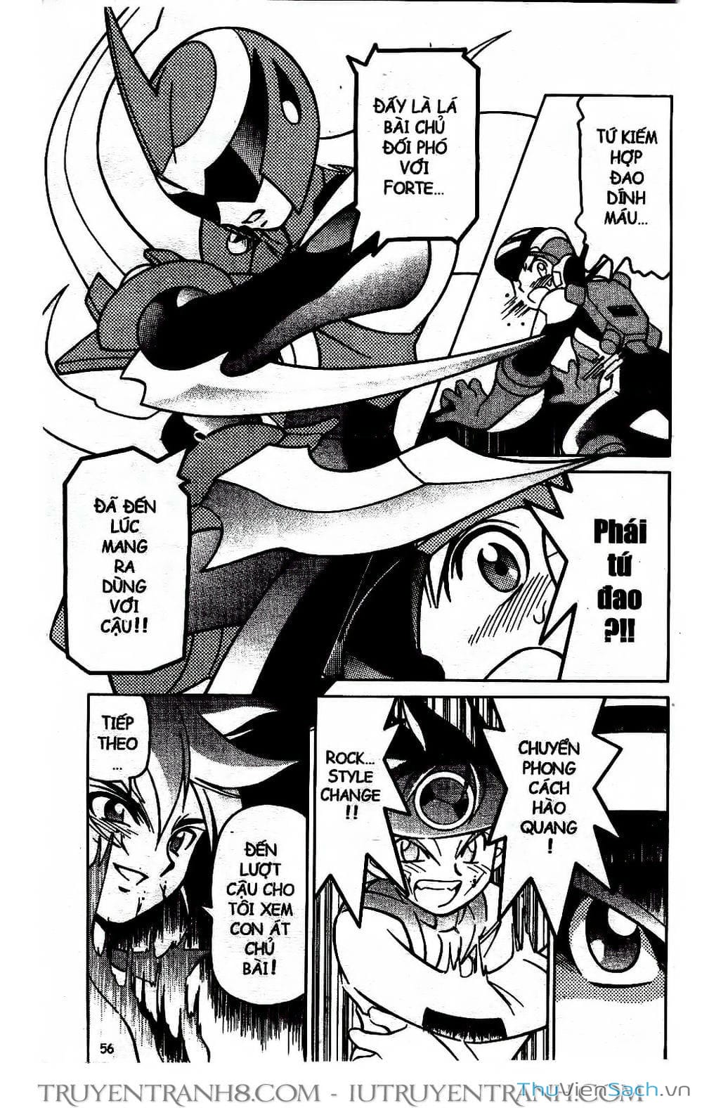 Truyện Tranh Rockman Chiến Binh Thế Giới Ảo trang 4