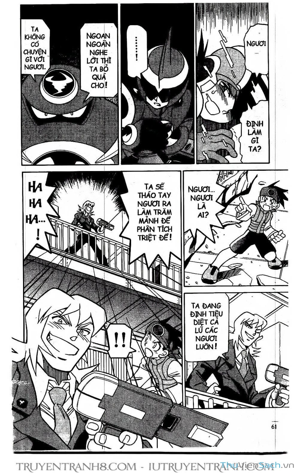 Truyện Tranh Rockman Chiến Binh Thế Giới Ảo trang 4