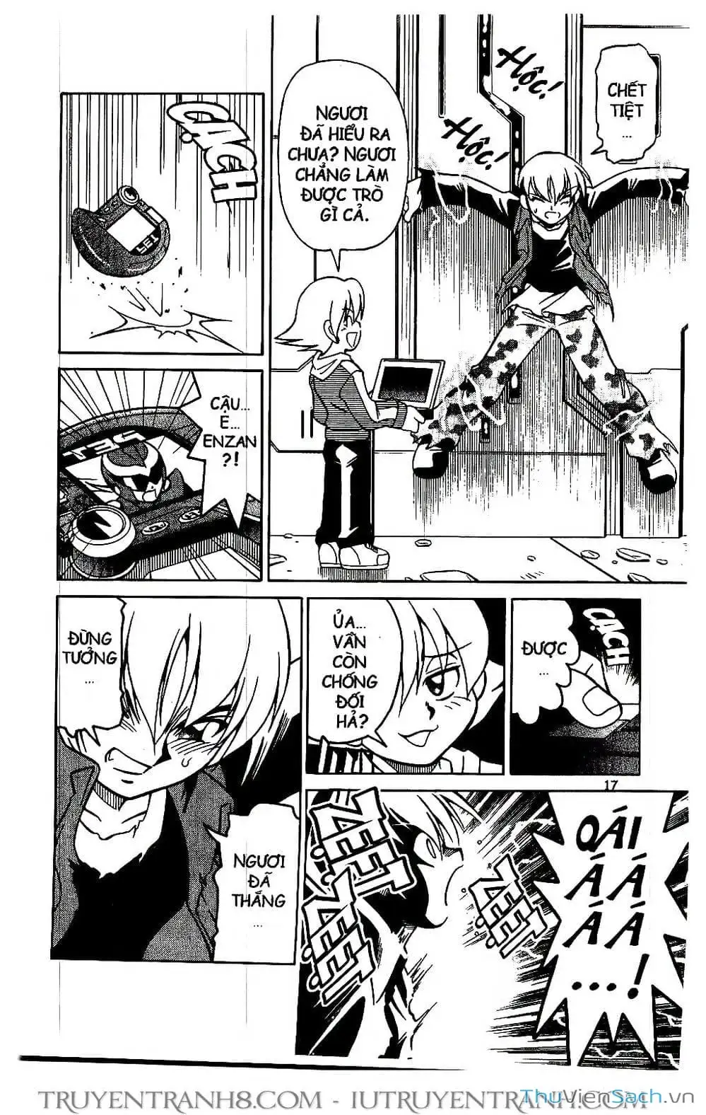 Truyện Tranh Rockman Chiến Binh Thế Giới Ảo trang 4