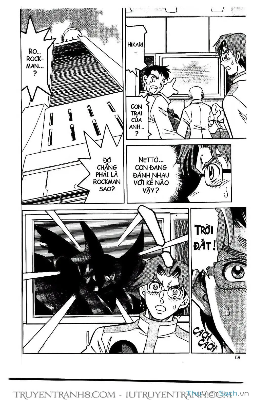 Truyện Tranh Rockman Chiến Binh Thế Giới Ảo trang 4