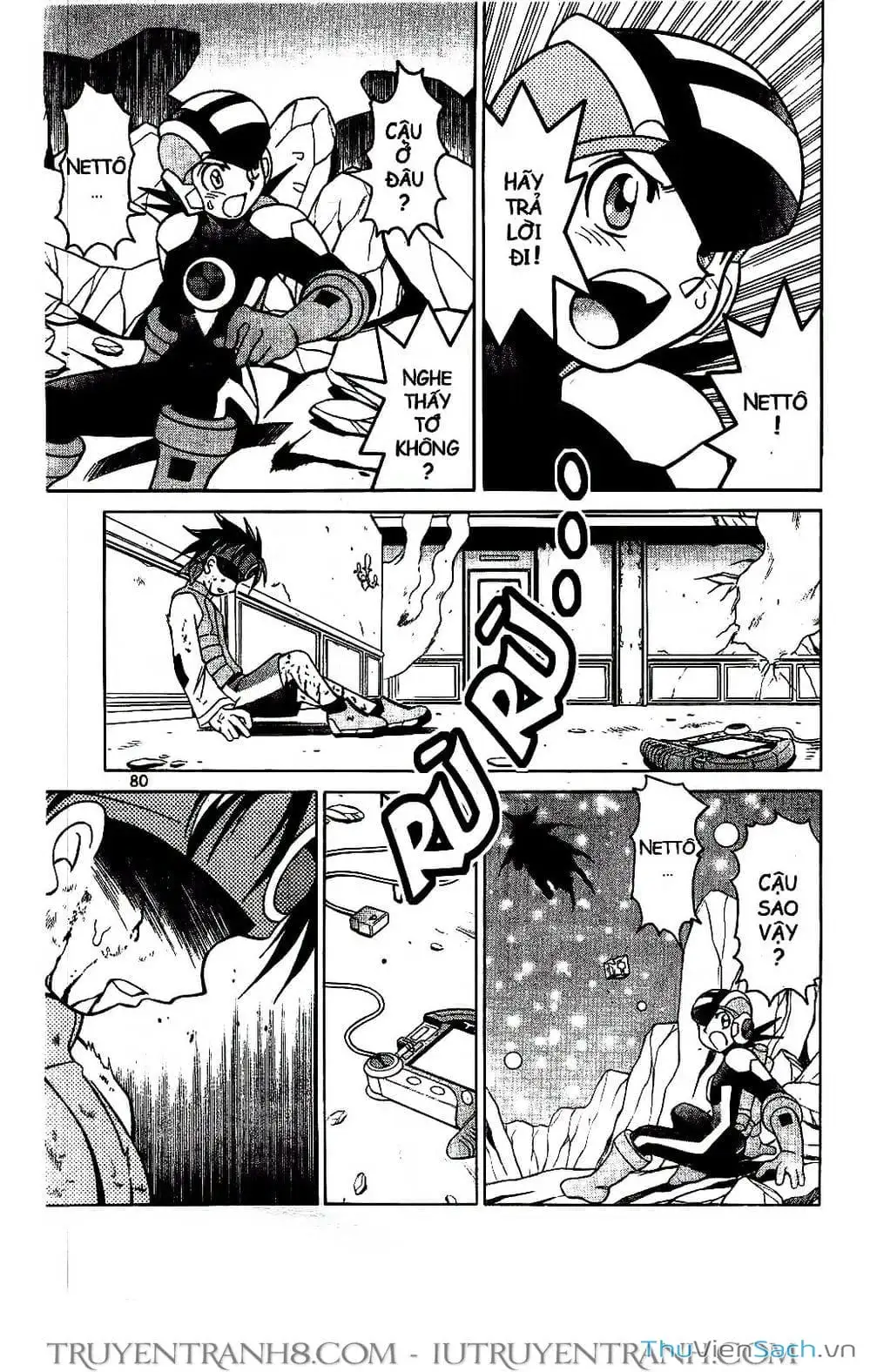 Truyện Tranh Rockman Chiến Binh Thế Giới Ảo trang 4