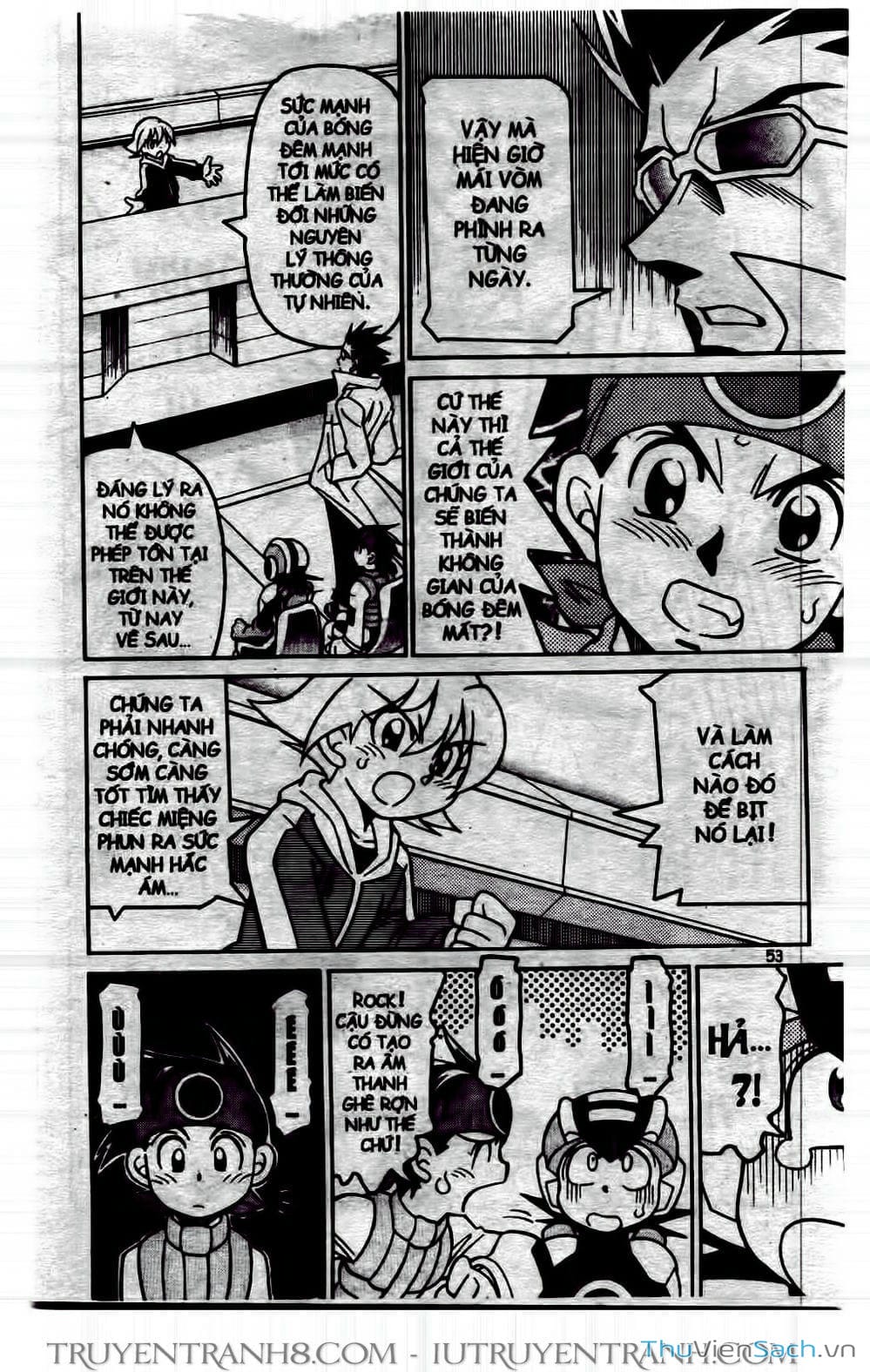 Truyện Tranh Rockman Chiến Binh Thế Giới Ảo trang 4