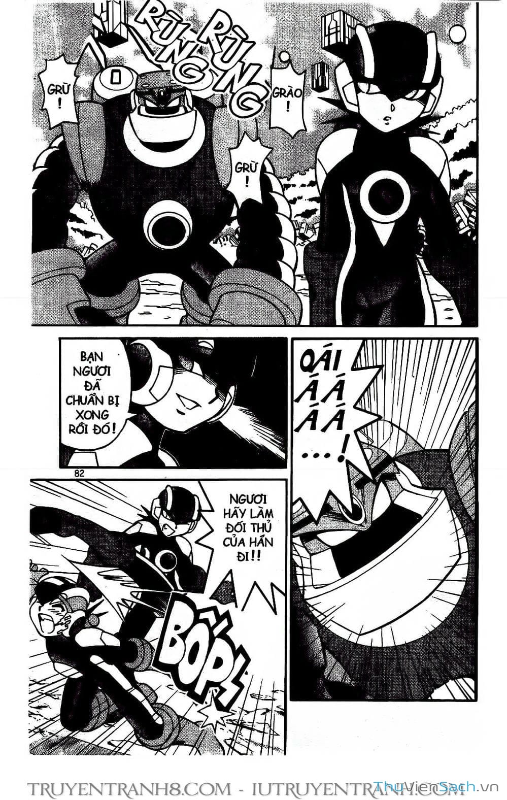 Truyện Tranh Rockman Chiến Binh Thế Giới Ảo trang 4