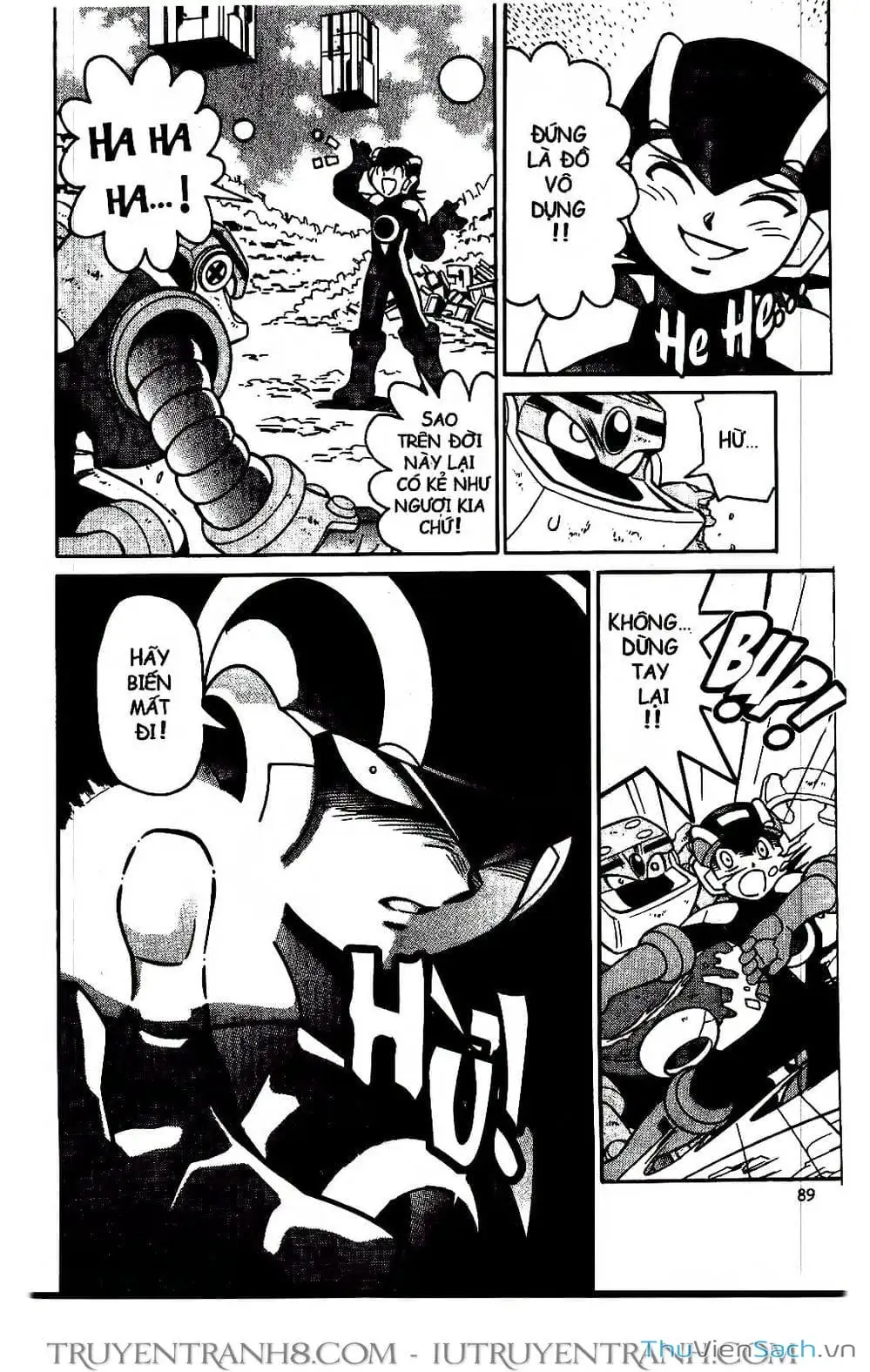 Truyện Tranh Rockman Chiến Binh Thế Giới Ảo trang 4