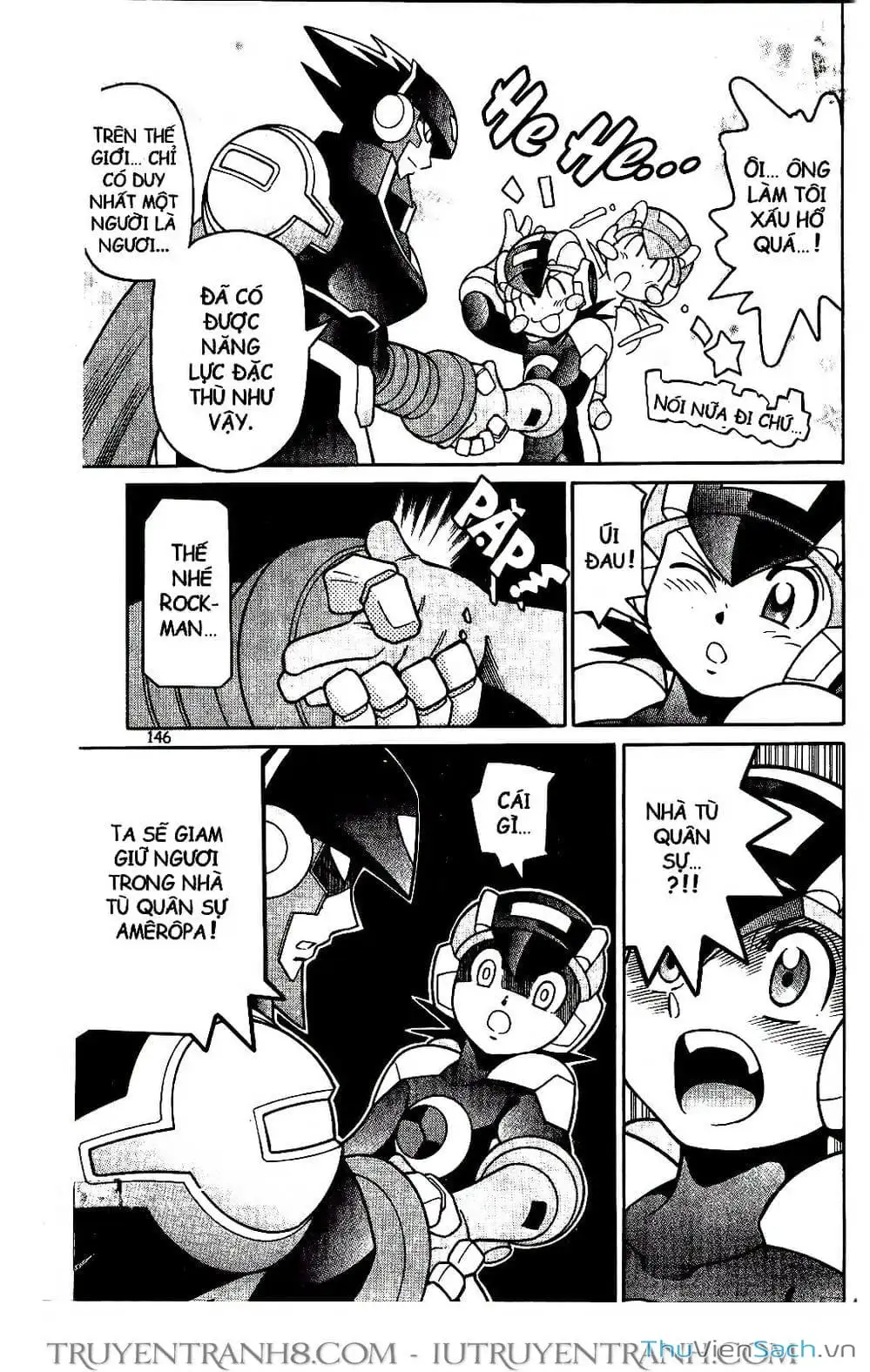 Truyện Tranh Rockman Chiến Binh Thế Giới Ảo trang 4