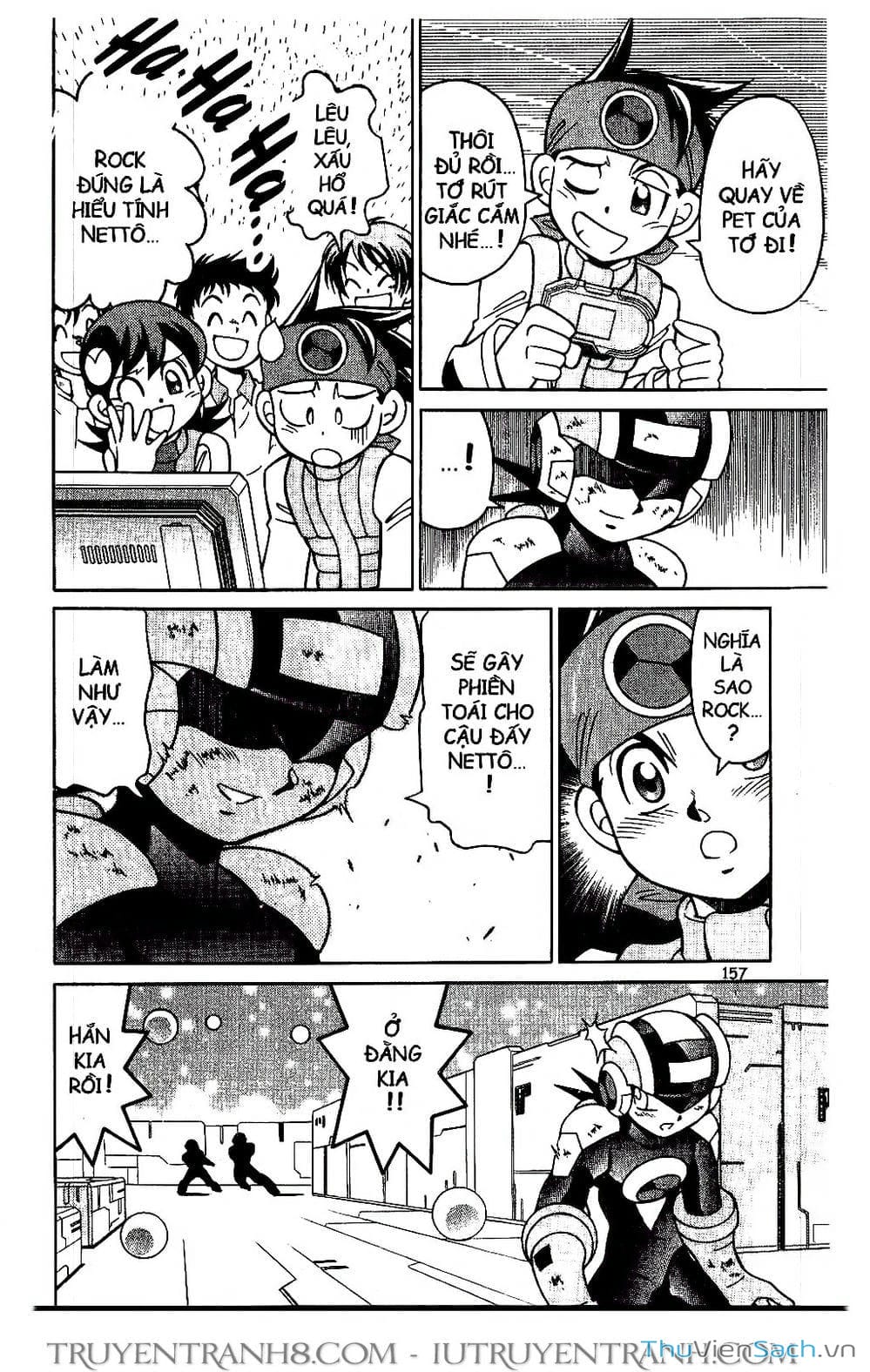 Truyện Tranh Rockman Chiến Binh Thế Giới Ảo trang 4