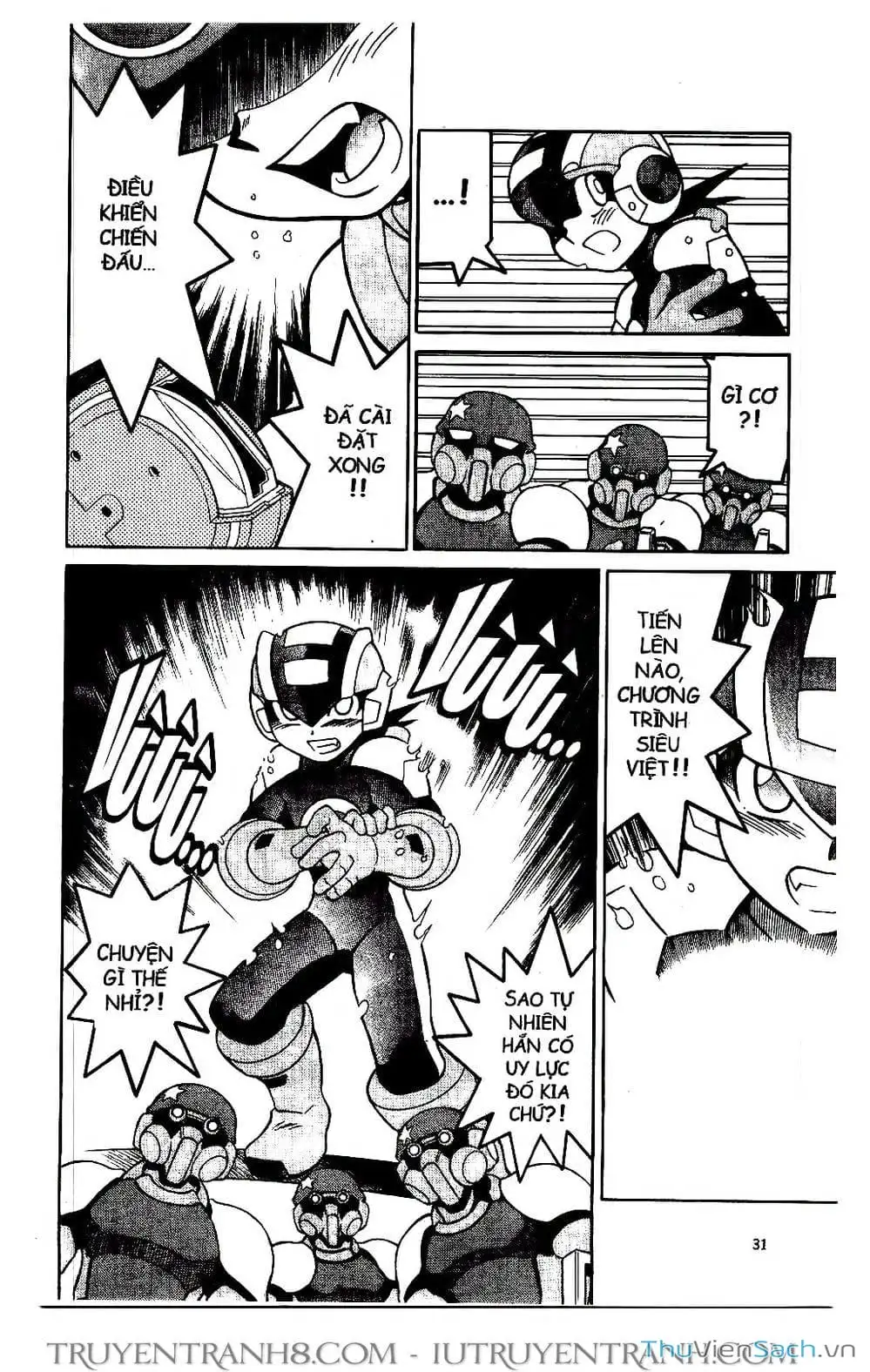 Truyện Tranh Rockman Chiến Binh Thế Giới Ảo trang 4