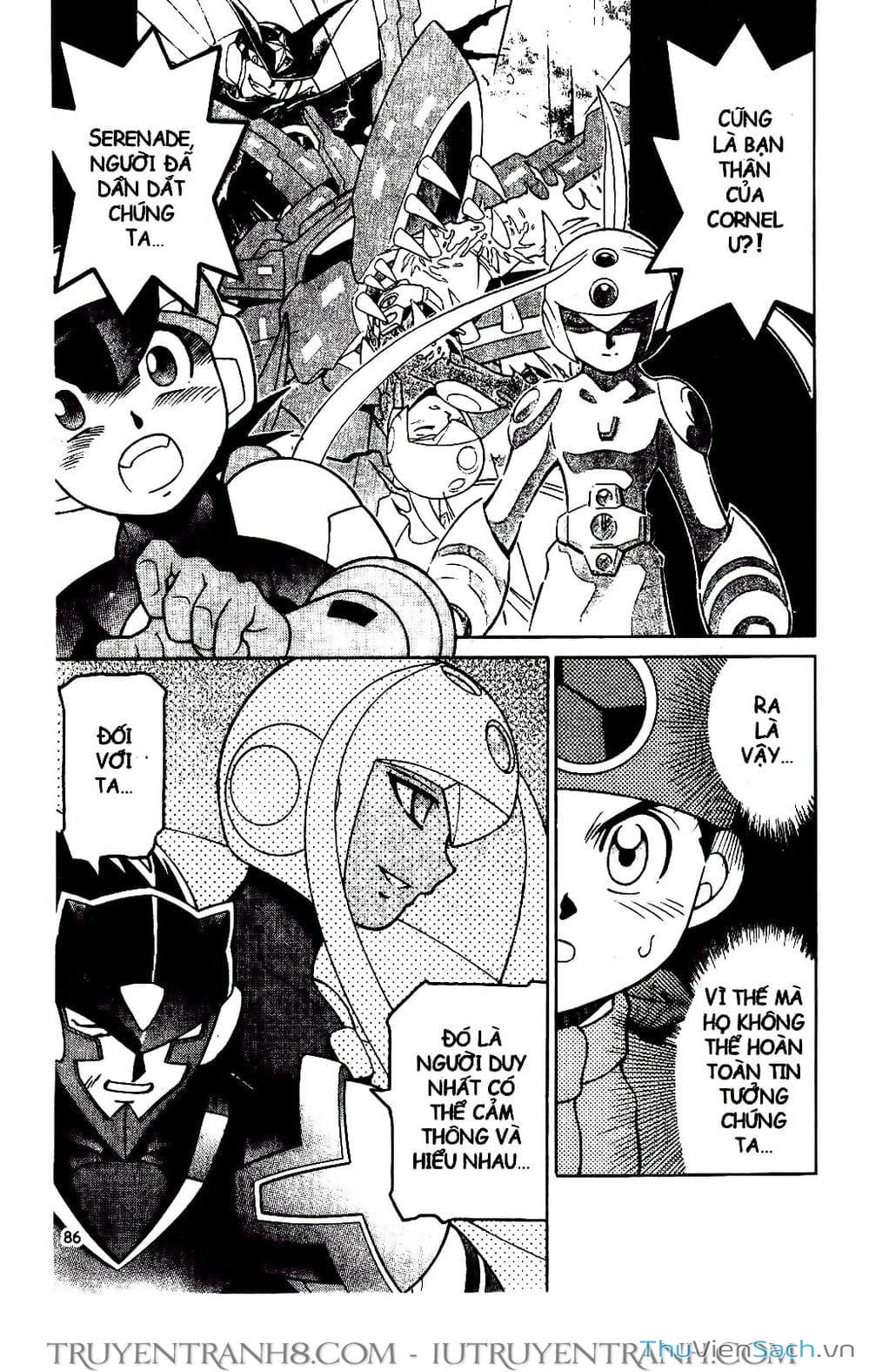 Truyện Tranh Rockman Chiến Binh Thế Giới Ảo trang 4