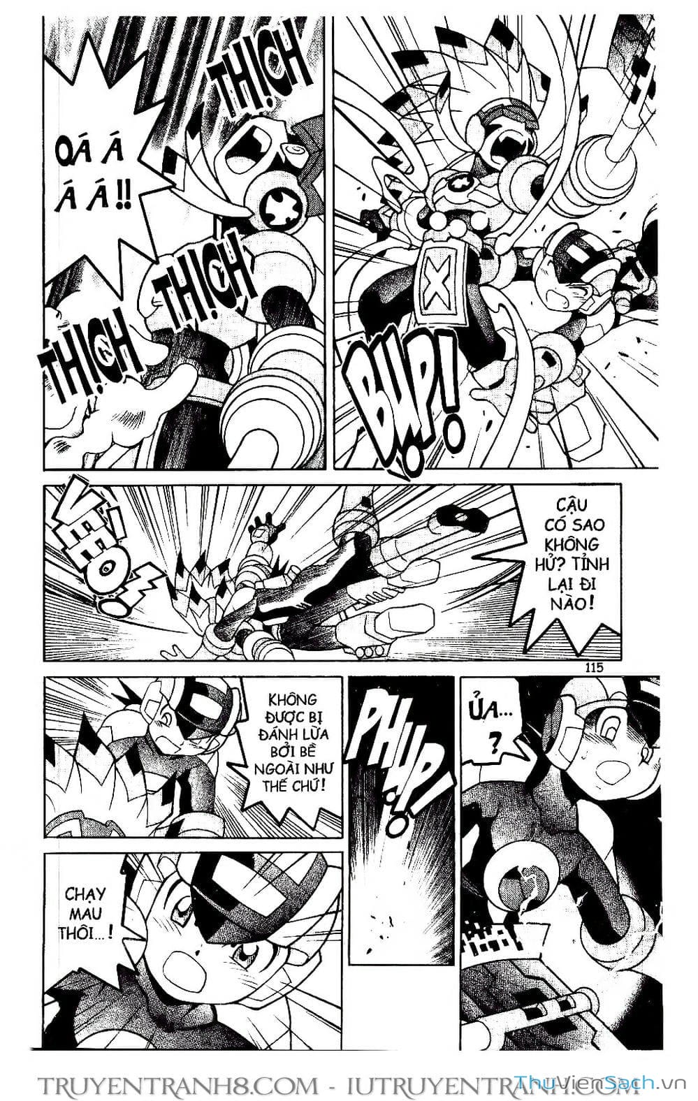 Truyện Tranh Rockman Chiến Binh Thế Giới Ảo trang 4