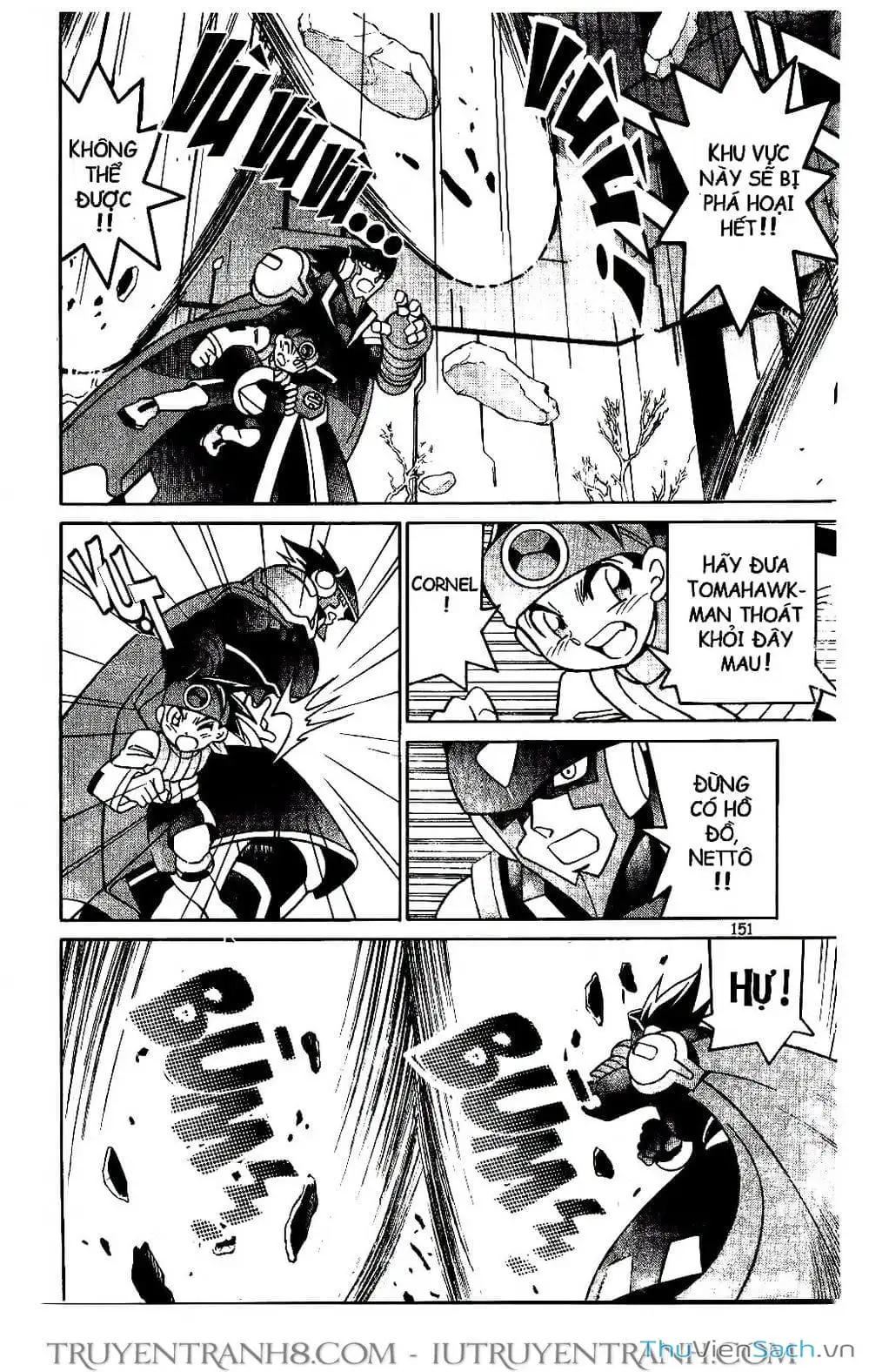 Truyện Tranh Rockman Chiến Binh Thế Giới Ảo trang 4