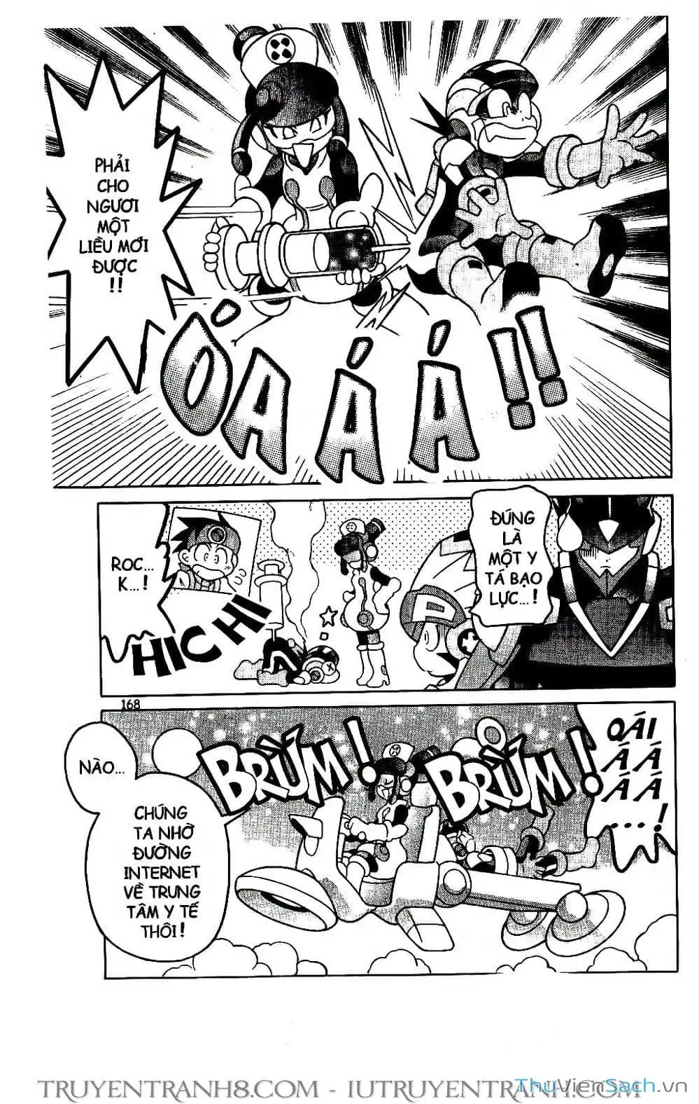 Truyện Tranh Rockman Chiến Binh Thế Giới Ảo trang 4