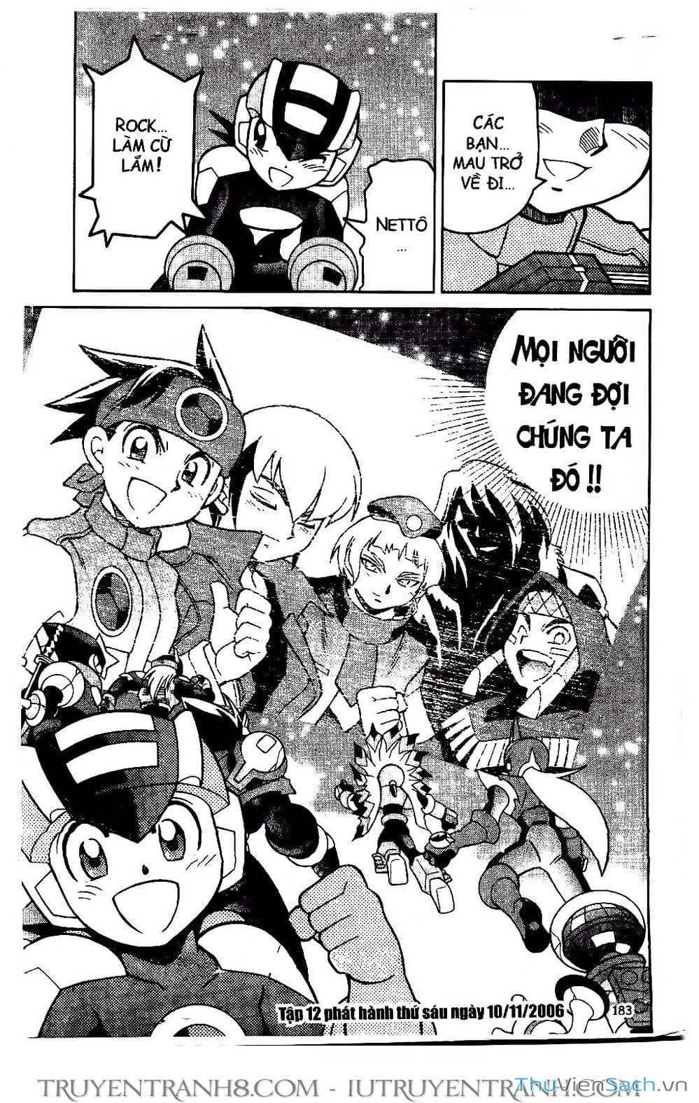Truyện Tranh Rockman Chiến Binh Thế Giới Ảo trang 4