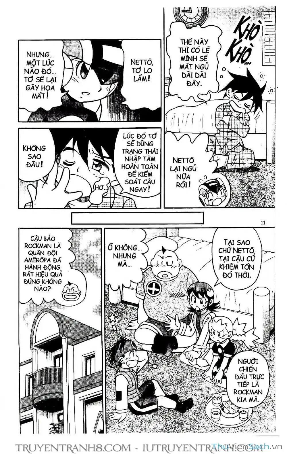 Truyện Tranh Rockman Chiến Binh Thế Giới Ảo trang 4