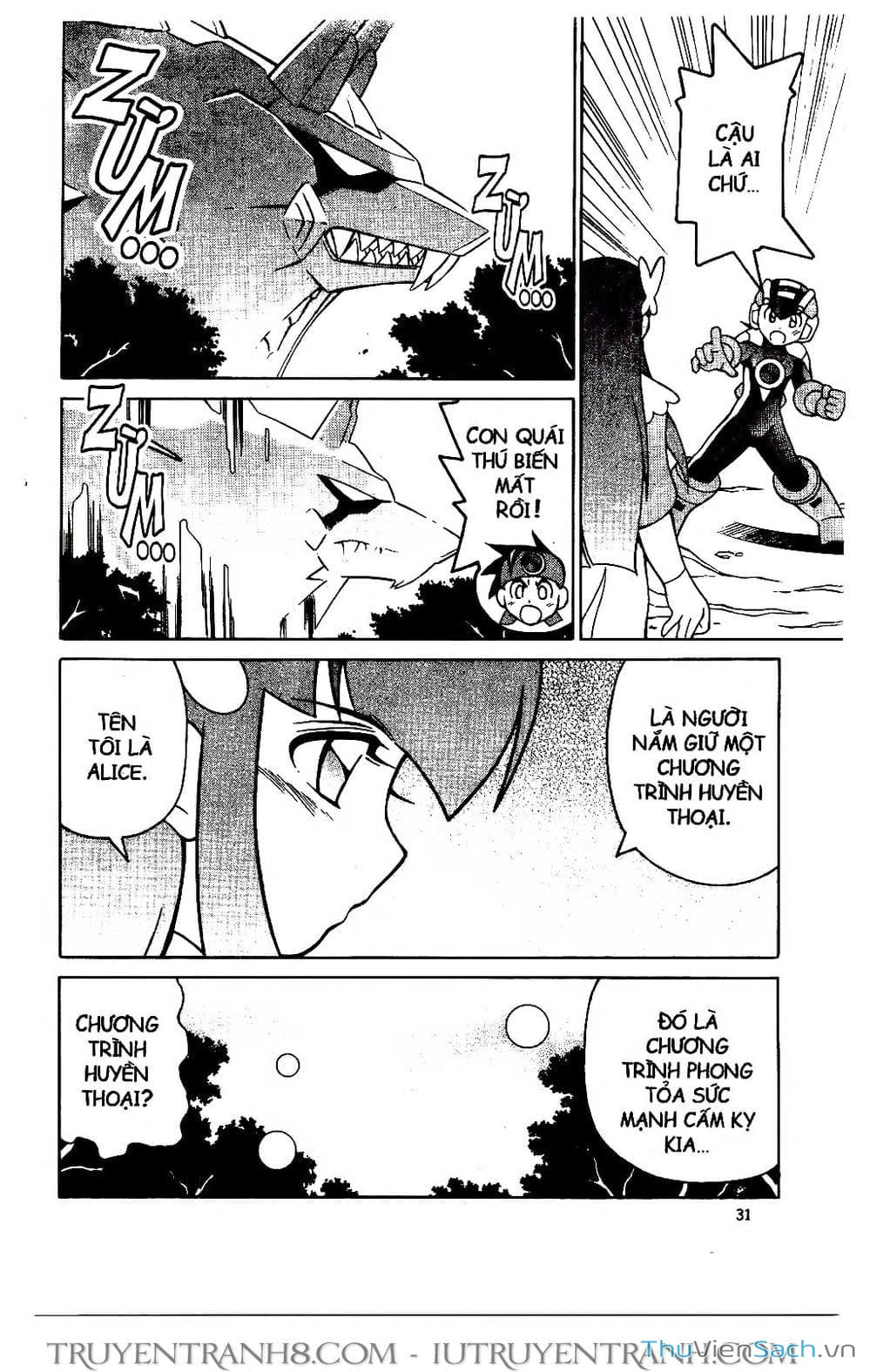 Truyện Tranh Rockman Chiến Binh Thế Giới Ảo trang 4