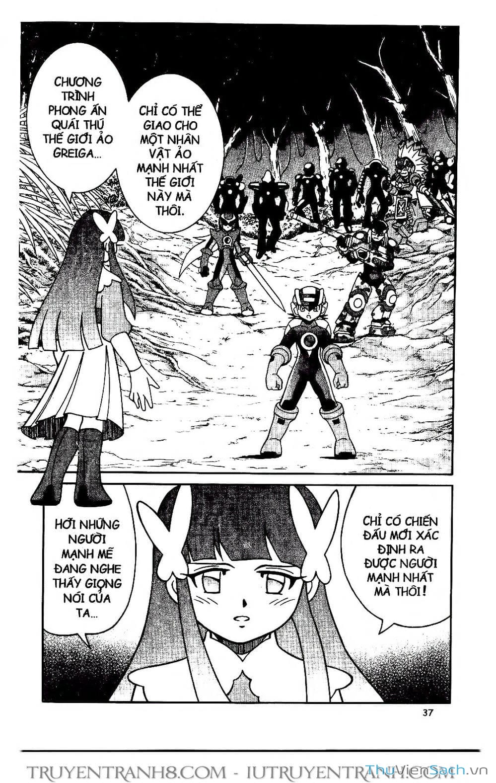 Truyện Tranh Rockman Chiến Binh Thế Giới Ảo trang 4