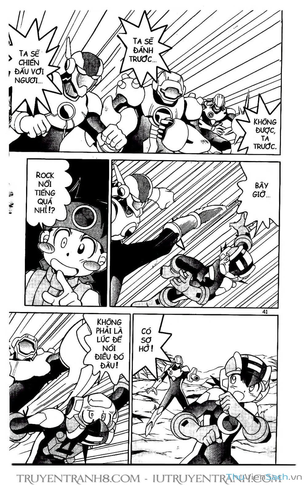 Truyện Tranh Rockman Chiến Binh Thế Giới Ảo trang 4