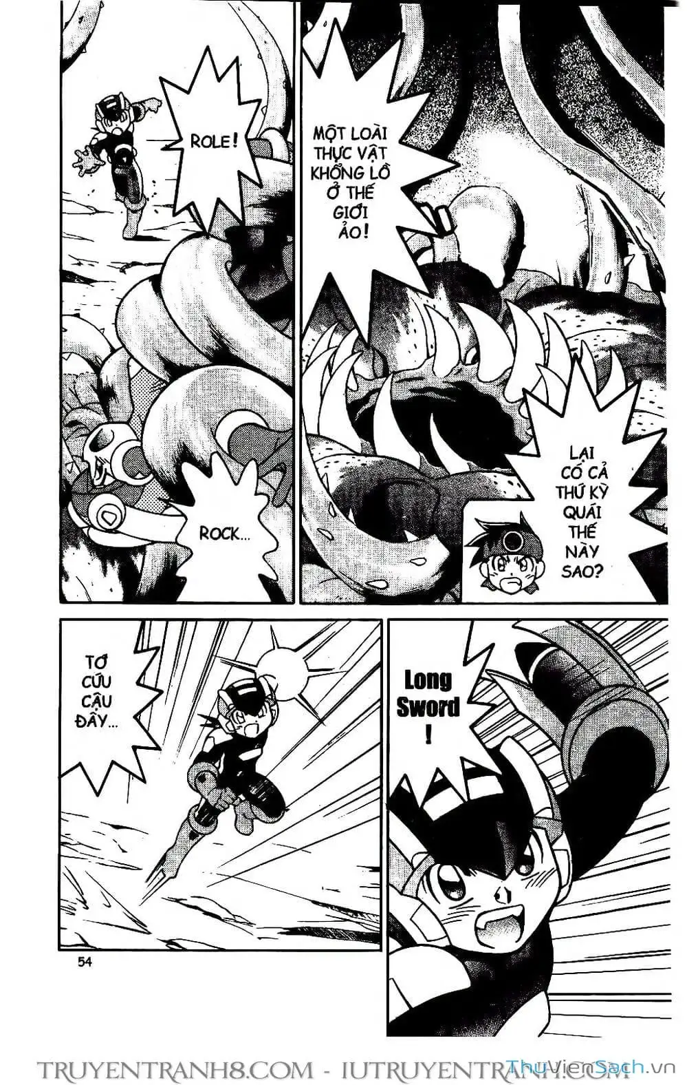 Truyện Tranh Rockman Chiến Binh Thế Giới Ảo trang 4