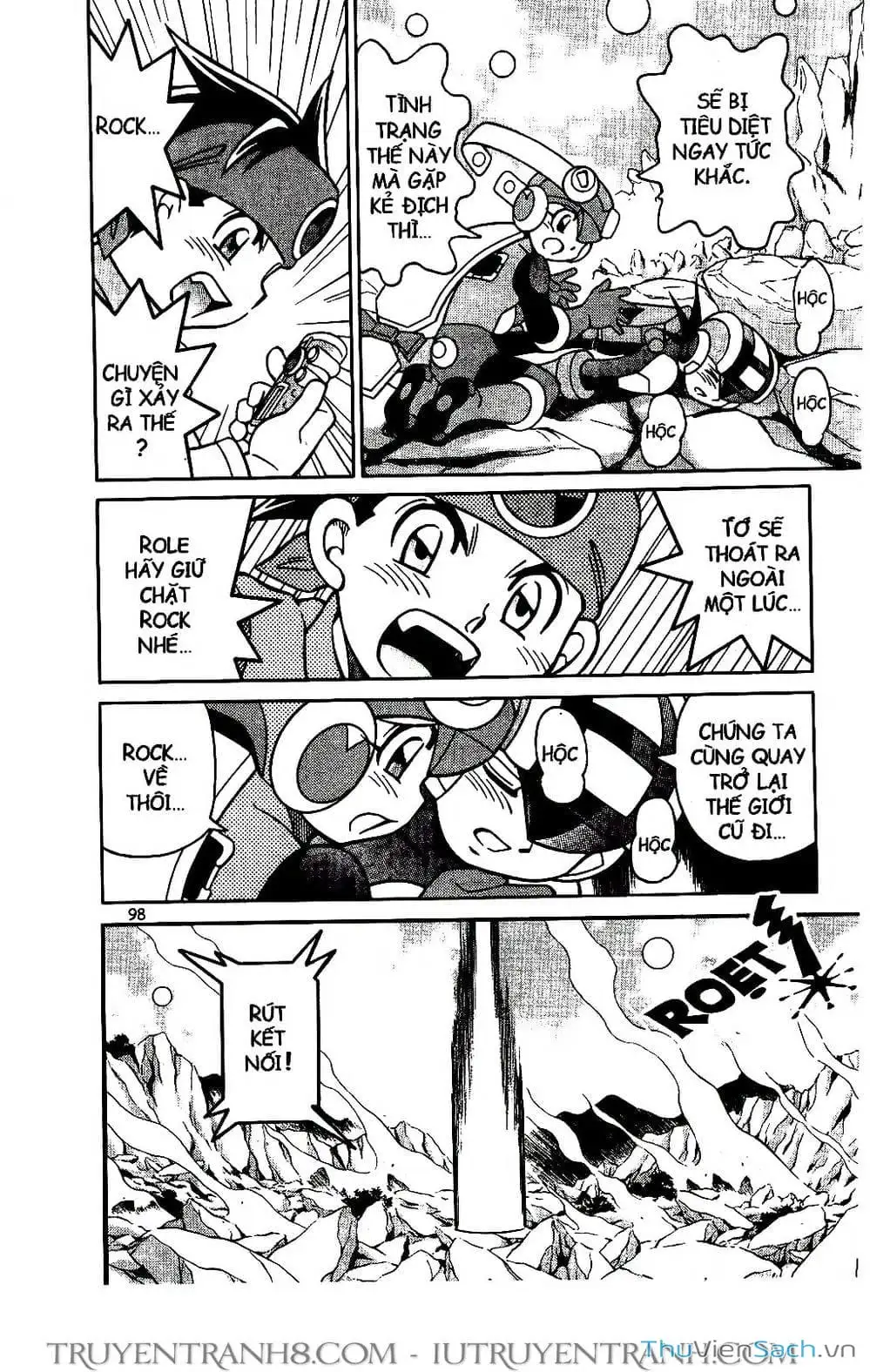 Truyện Tranh Rockman Chiến Binh Thế Giới Ảo trang 4