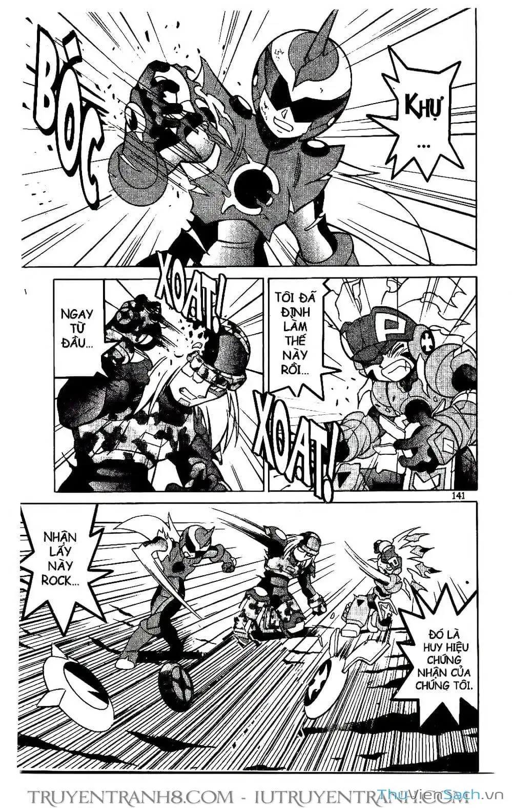 Truyện Tranh Rockman Chiến Binh Thế Giới Ảo trang 4