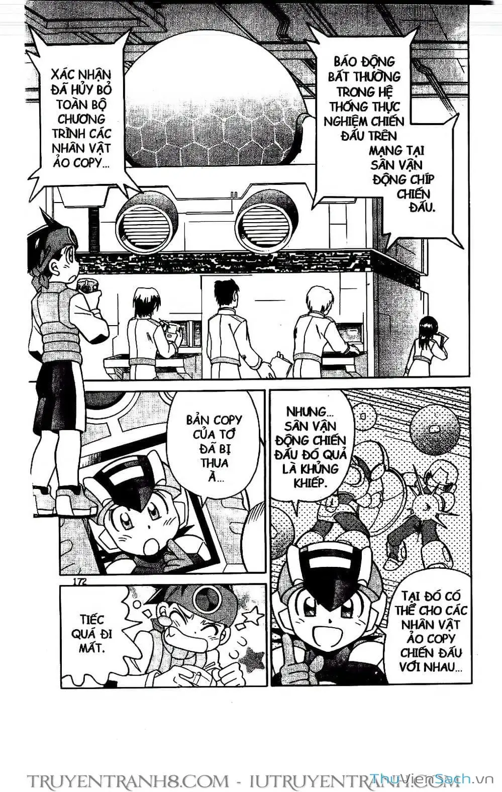 Truyện Tranh Rockman Chiến Binh Thế Giới Ảo trang 4