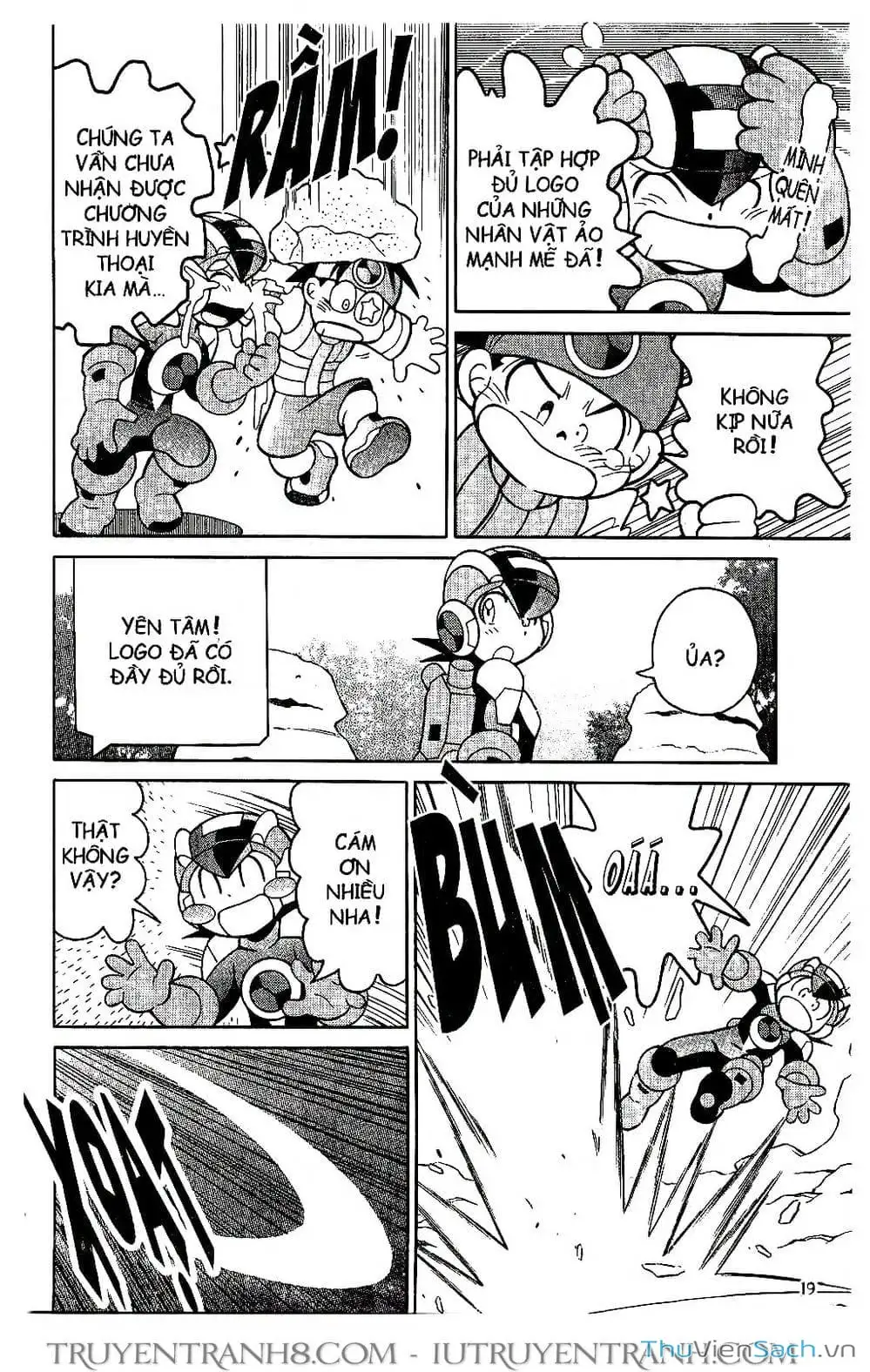 Truyện Tranh Rockman Chiến Binh Thế Giới Ảo trang 4