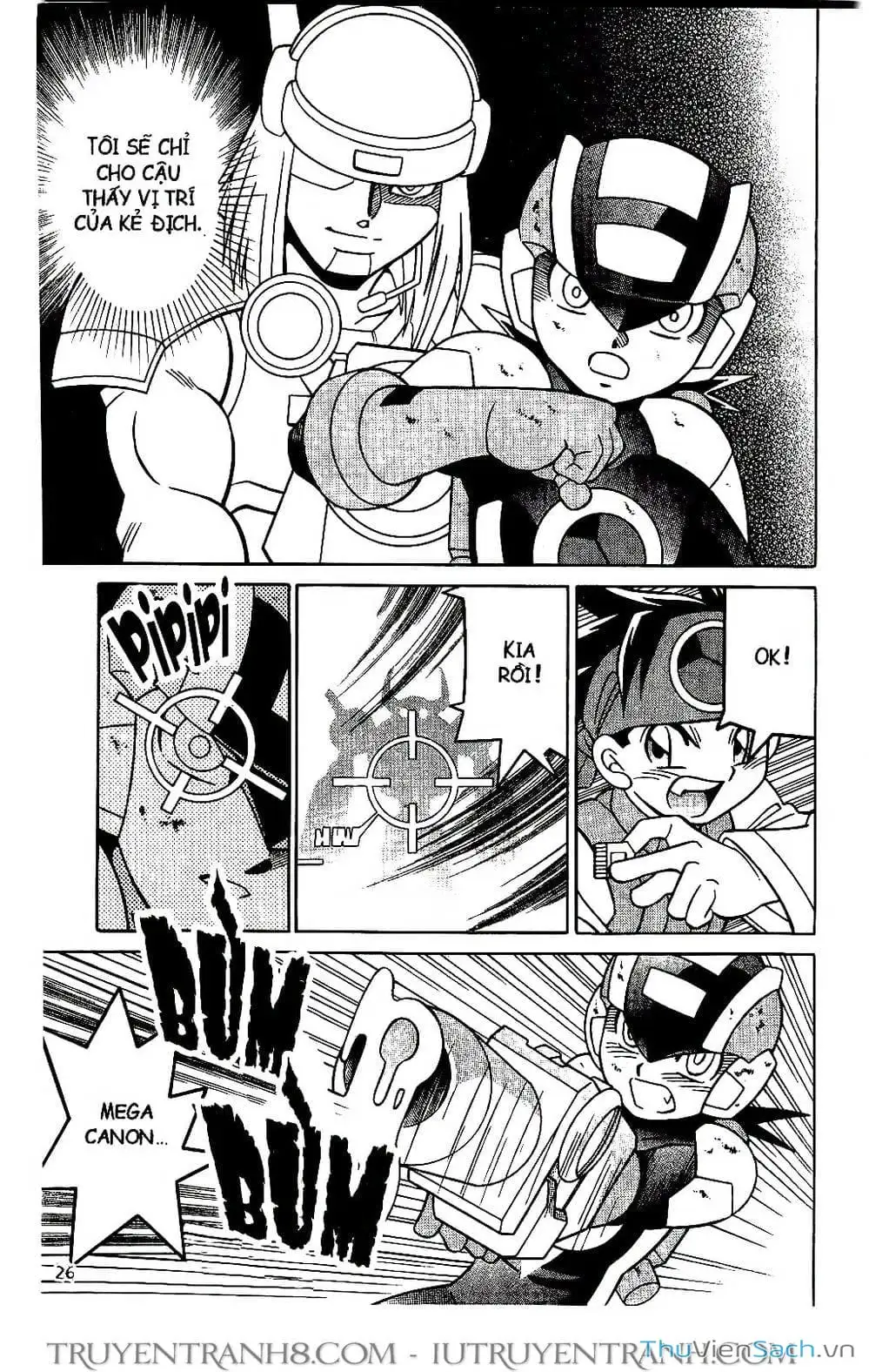 Truyện Tranh Rockman Chiến Binh Thế Giới Ảo trang 4