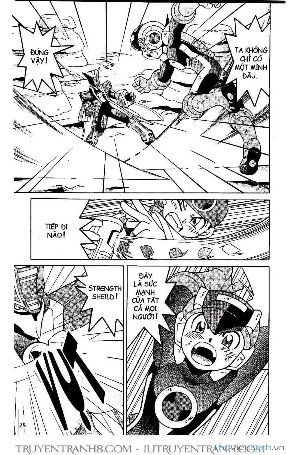 Truyện Tranh Rockman Chiến Binh Thế Giới Ảo trang 4