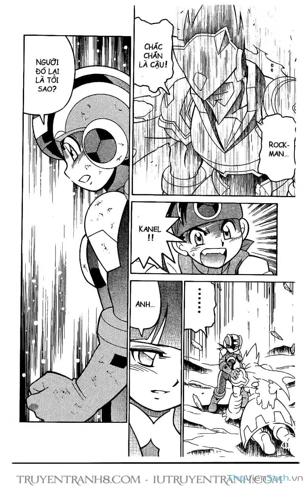 Truyện Tranh Rockman Chiến Binh Thế Giới Ảo trang 4