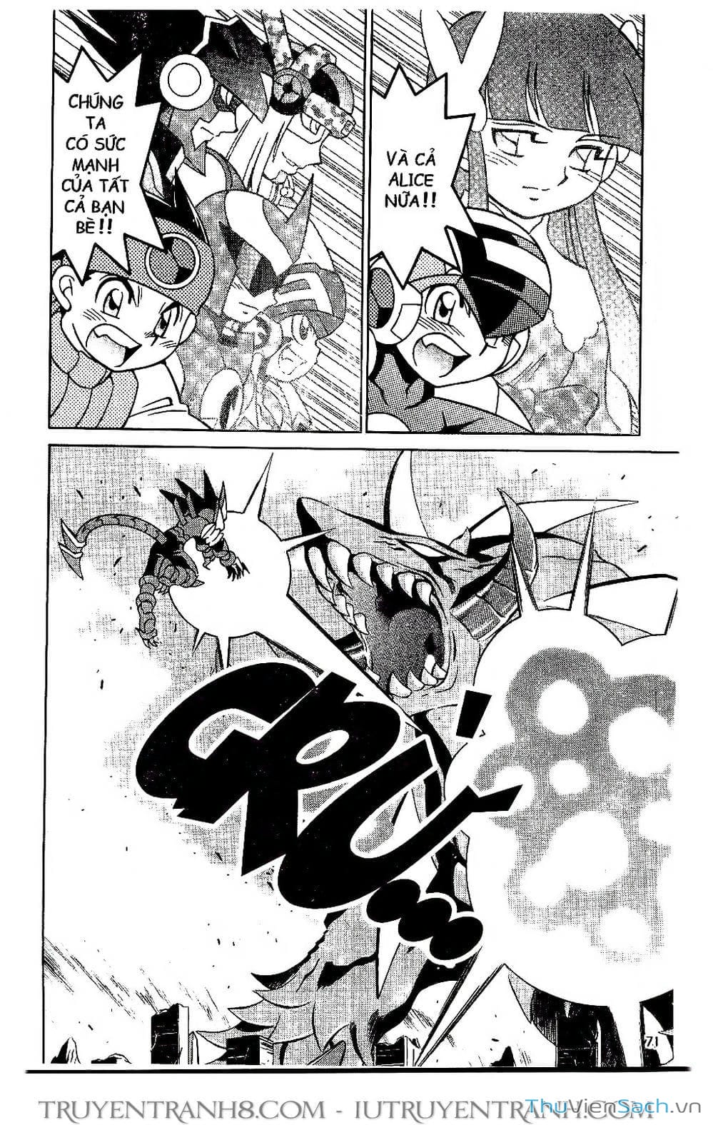 Truyện Tranh Rockman Chiến Binh Thế Giới Ảo trang 4