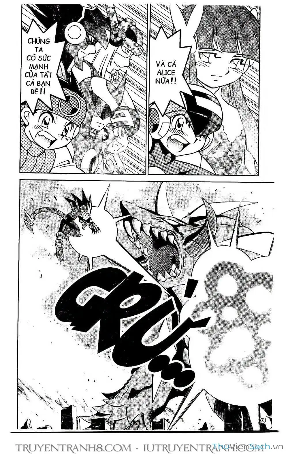 Truyện Tranh Rockman Chiến Binh Thế Giới Ảo trang 4