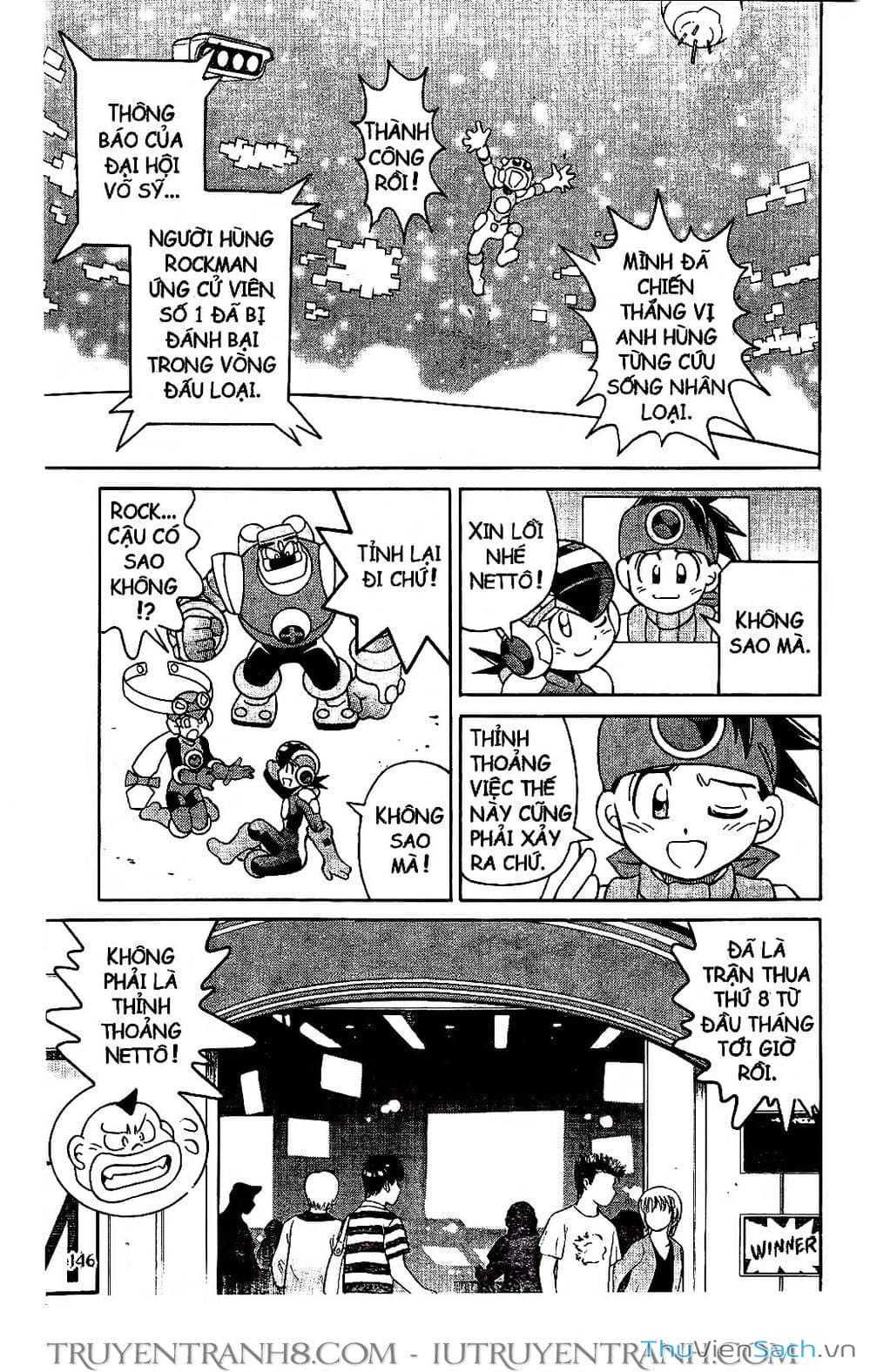 Truyện Tranh Rockman Chiến Binh Thế Giới Ảo trang 4