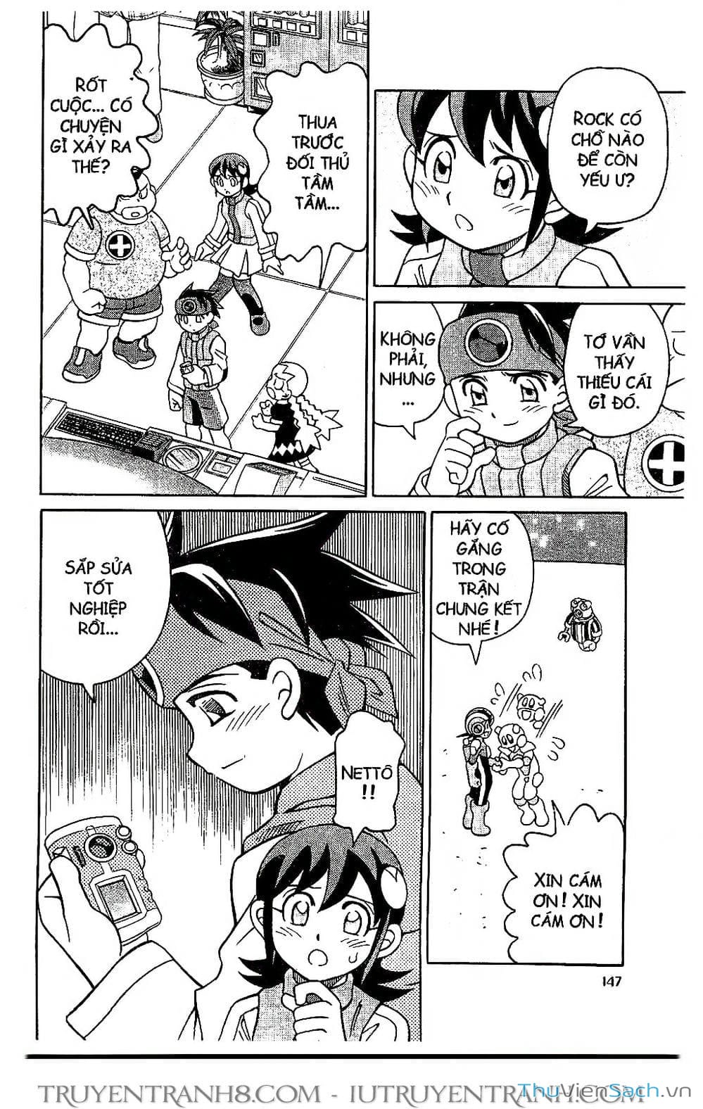 Truyện Tranh Rockman Chiến Binh Thế Giới Ảo trang 4