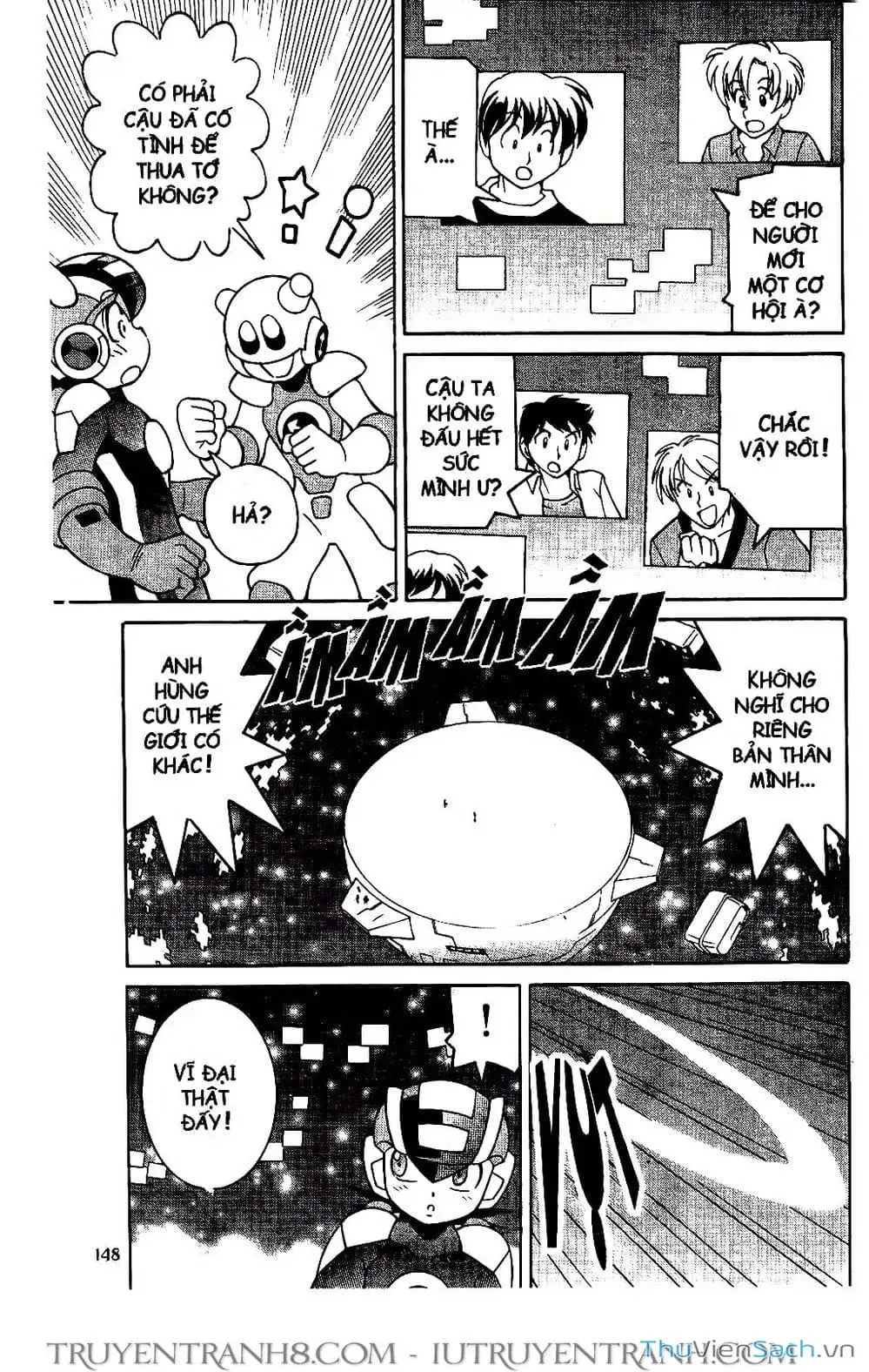 Truyện Tranh Rockman Chiến Binh Thế Giới Ảo trang 4