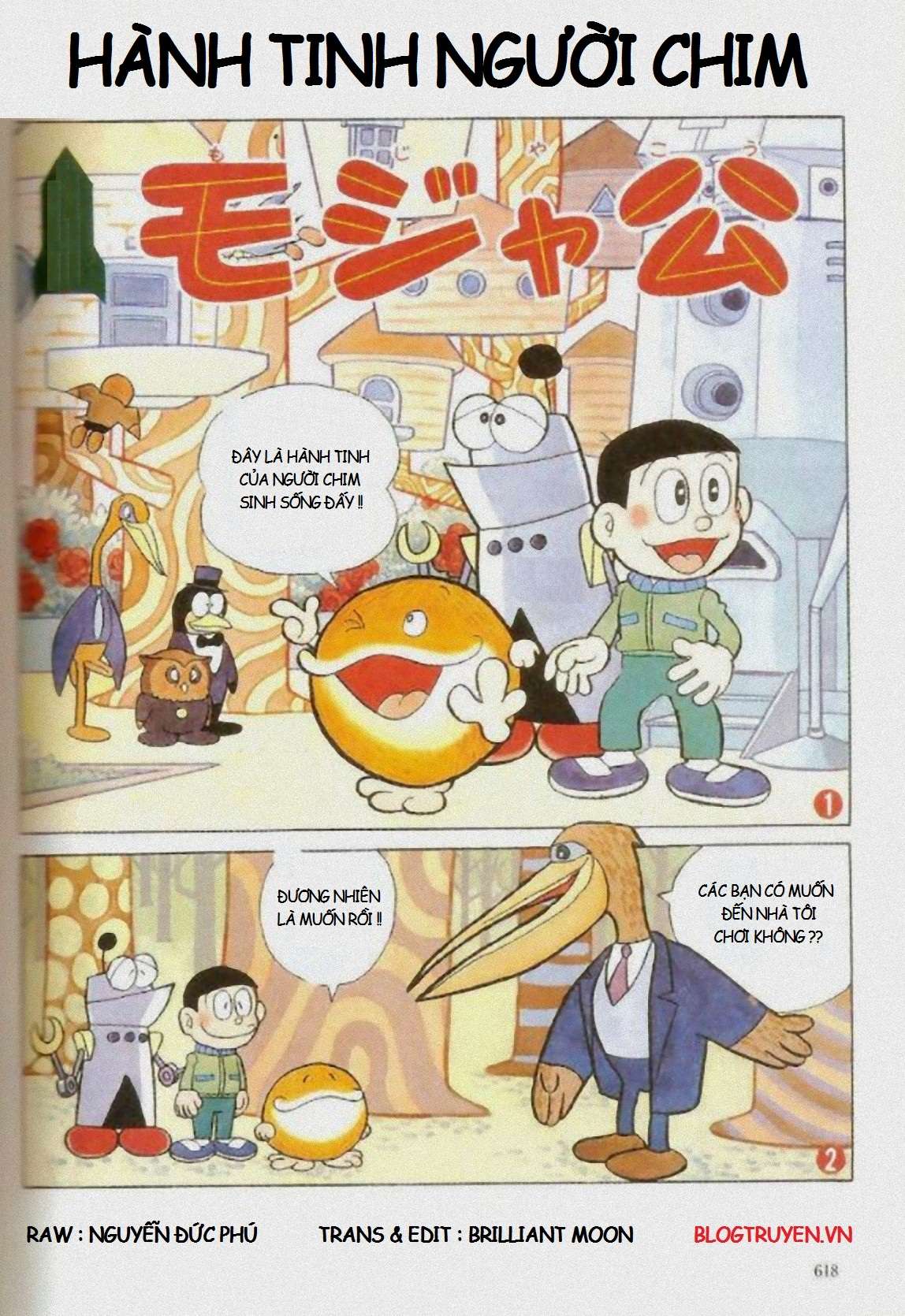 Truyện Tranh Mojako trang 4