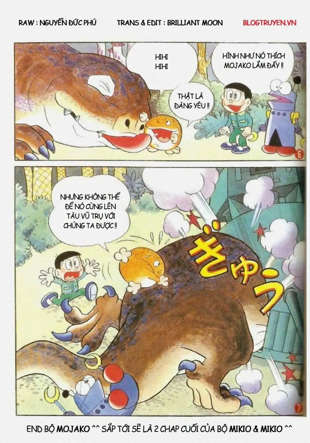 Truyện Tranh Mojako trang 4