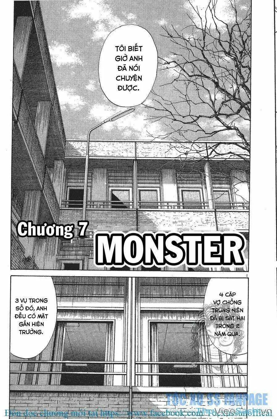 Truyện Tranh Quái Vật - Monster trang 6