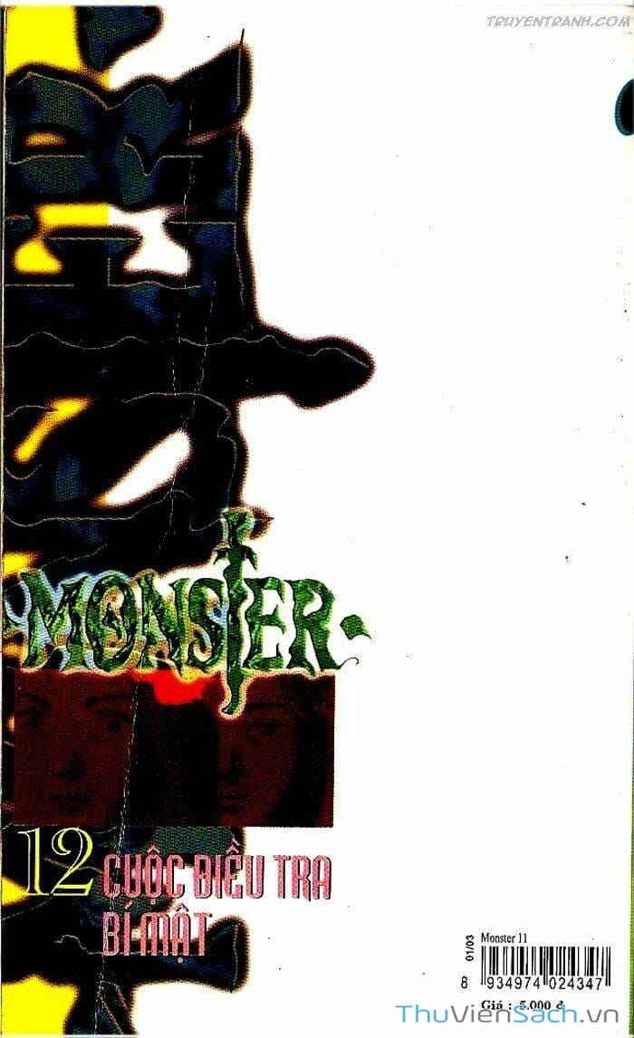 Truyện Tranh Quái Vật - Monster trang 6
