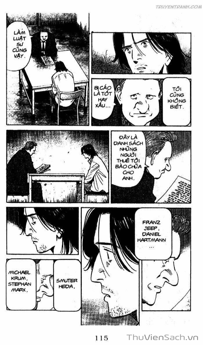 Truyện Tranh Quái Vật - Monster trang 6