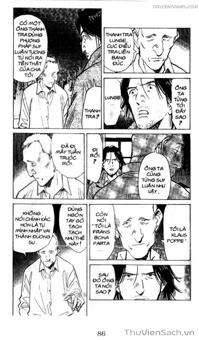 Truyện Tranh Quái Vật - Monster trang 6