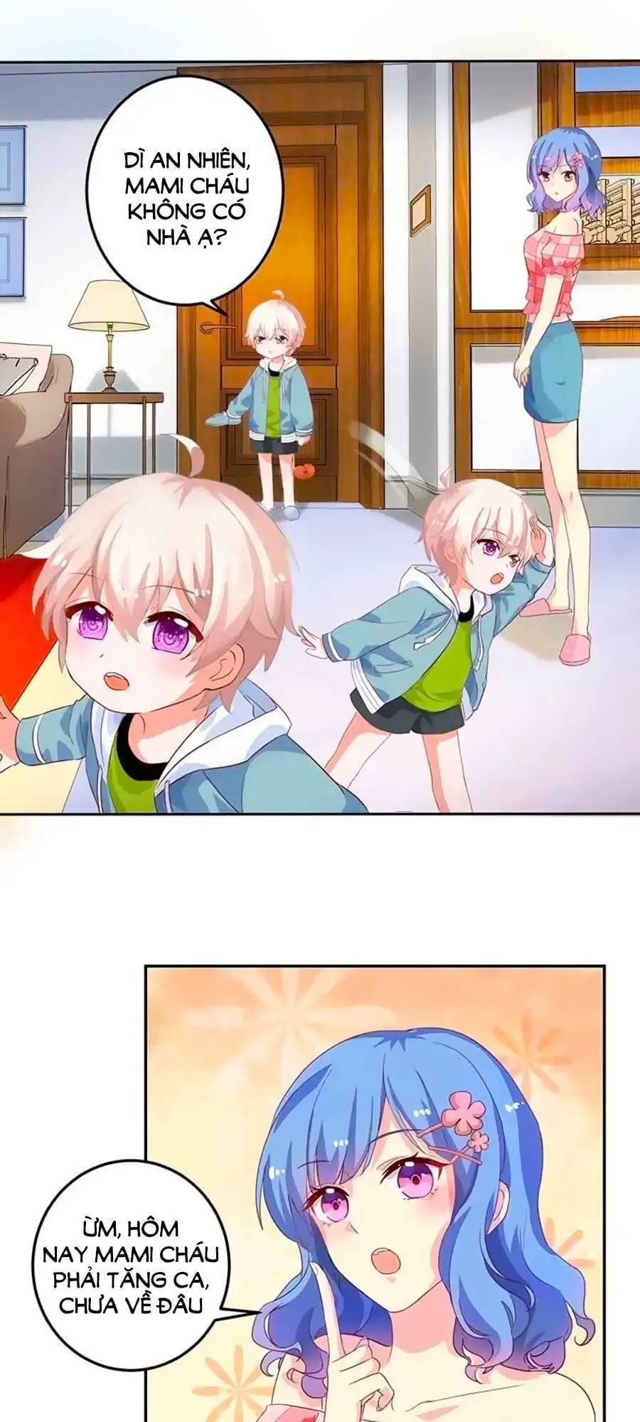 Truyện Tranh Một Thai Hai Bảo: Đưa Mami Về Nhà! trang 4