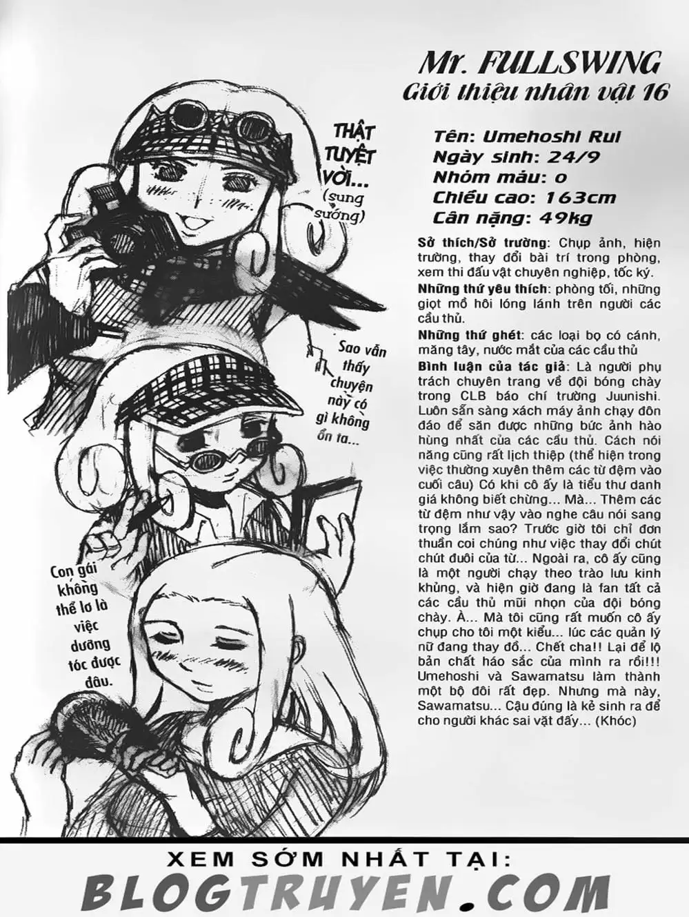 Truyện Tranh Cú Đánh Toàn Lực - Mr. Fullswing trang 3