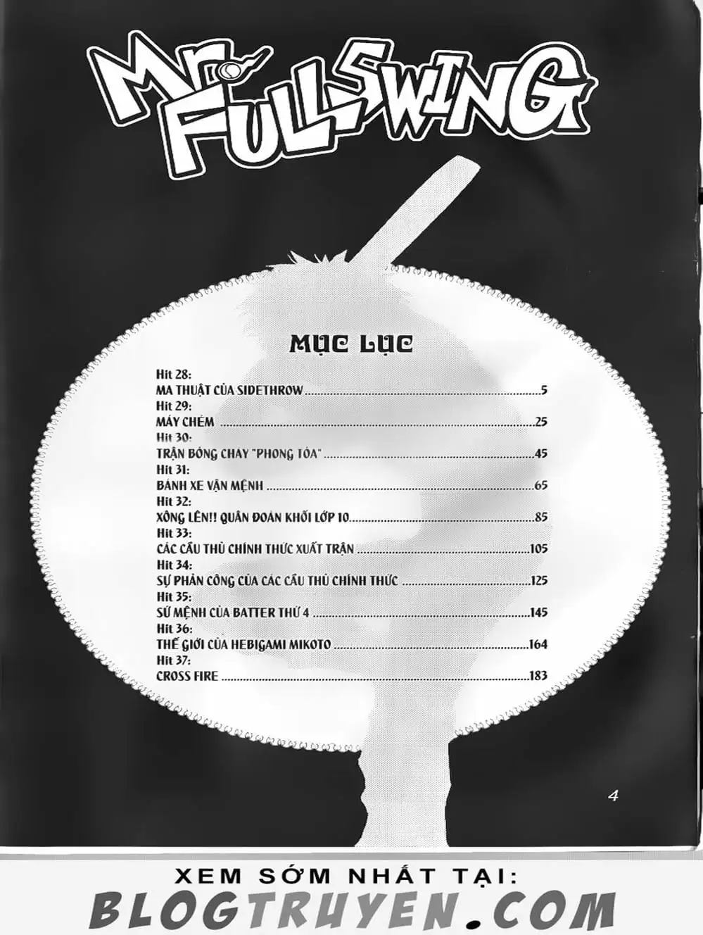 Truyện Tranh Cú Đánh Toàn Lực - Mr. Fullswing trang 3