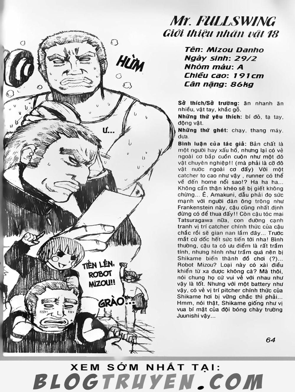 Truyện Tranh Cú Đánh Toàn Lực - Mr. Fullswing trang 3